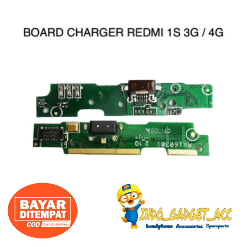 BOARD CONEKTOR KONEKTOR CHARGER PAPAN CAS XIAOMI REDMI 1S 3G / 4G