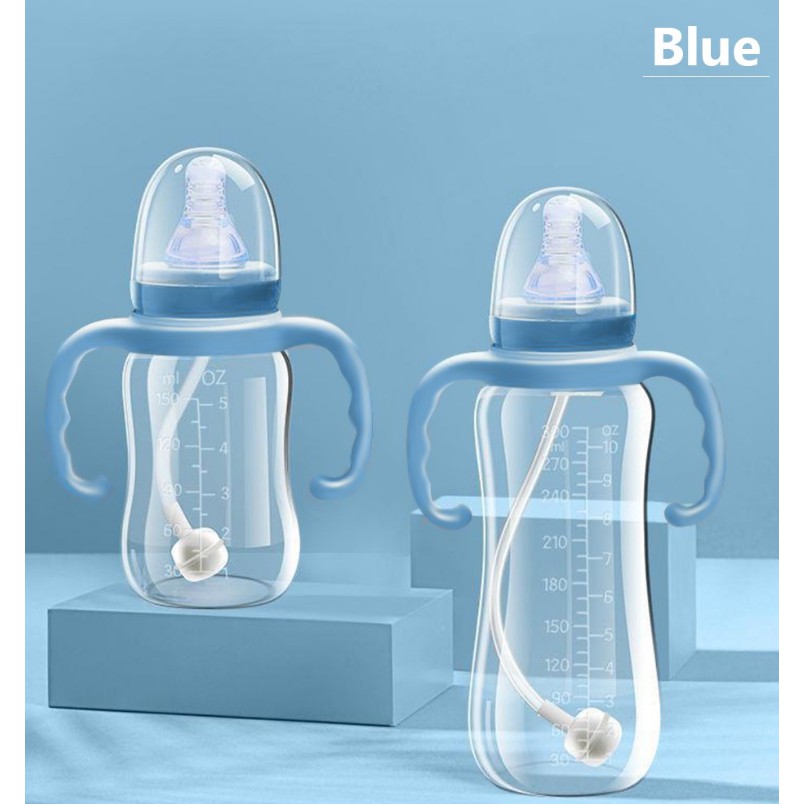 Baby Standard Neck PP Feeding Bottle 150ml Dengan Botol Susu yang Dibungkus Tangan