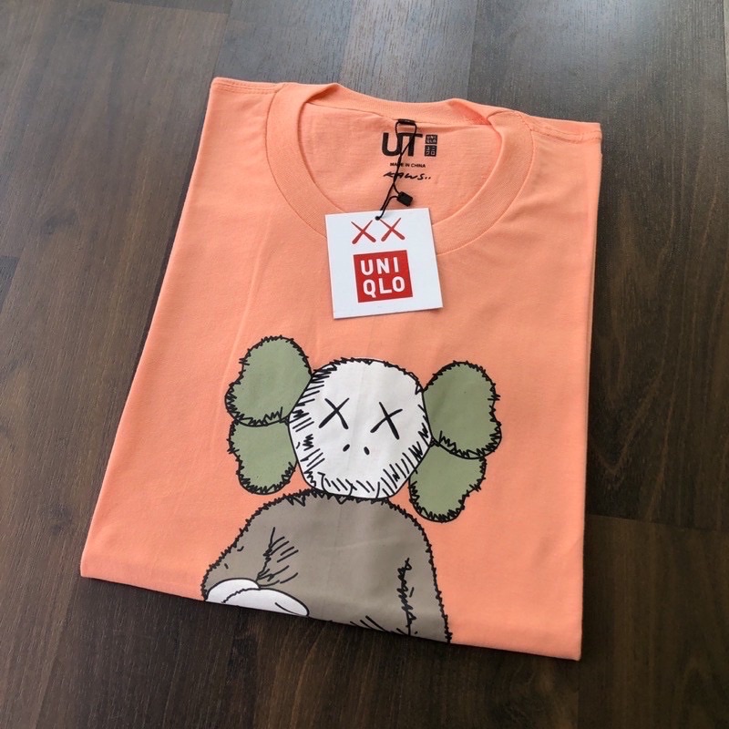 KAOS UNIQLO | BAJU UNIQLO | TSHIRT UNIQLO OVERSIZE-Tenteng pink
