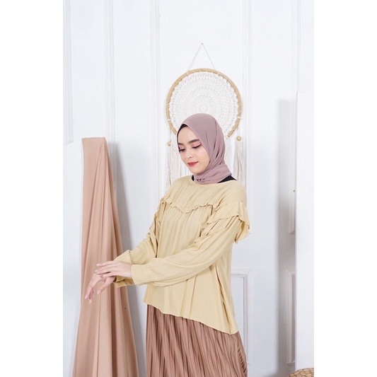 BLOUSE WANITA RAYON CRINKLE PREMIUM MADE CESI REKSA-4
