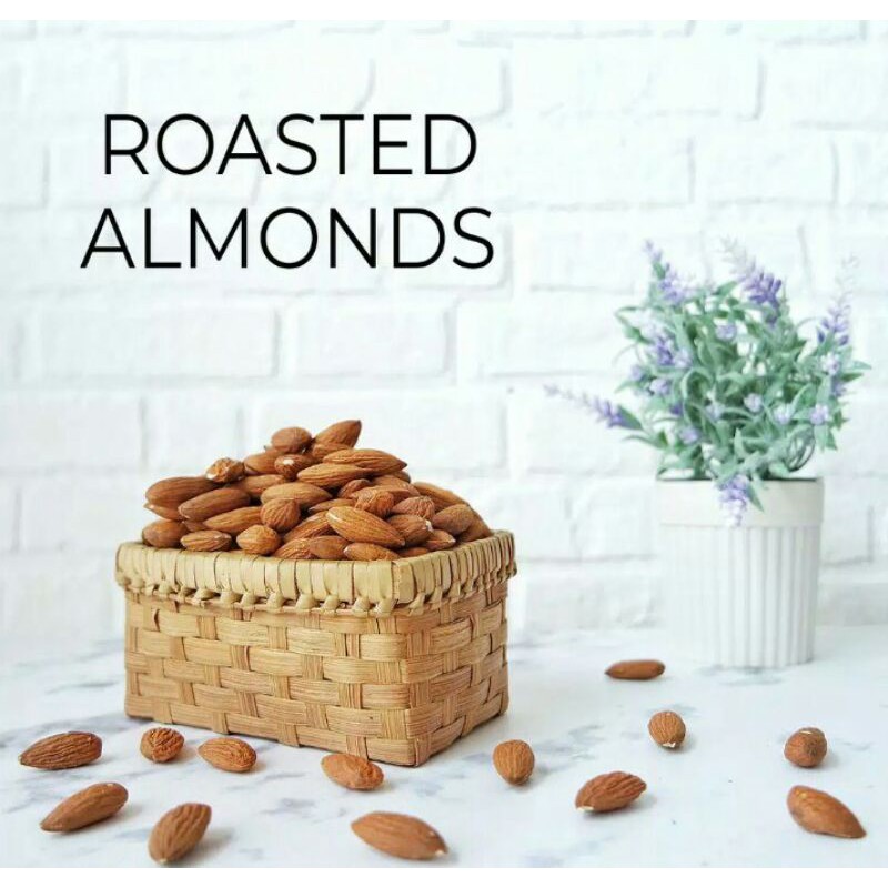 

Roasted Almond / Kacang Almond Panggang 250gr