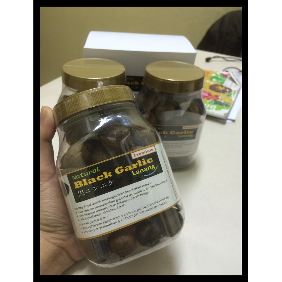 

Ind NATURAL BLACK GARLIC BAWANG PUTIH LANANG BY BPPT TERMURAH Kode 512