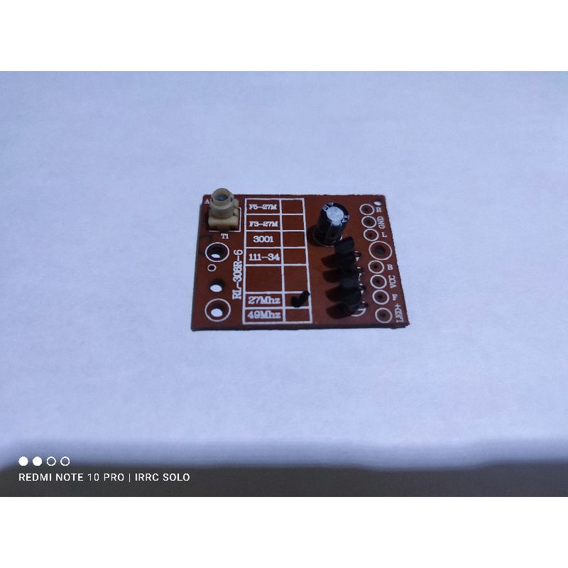 mesin/pcb mobil remot 27mhz