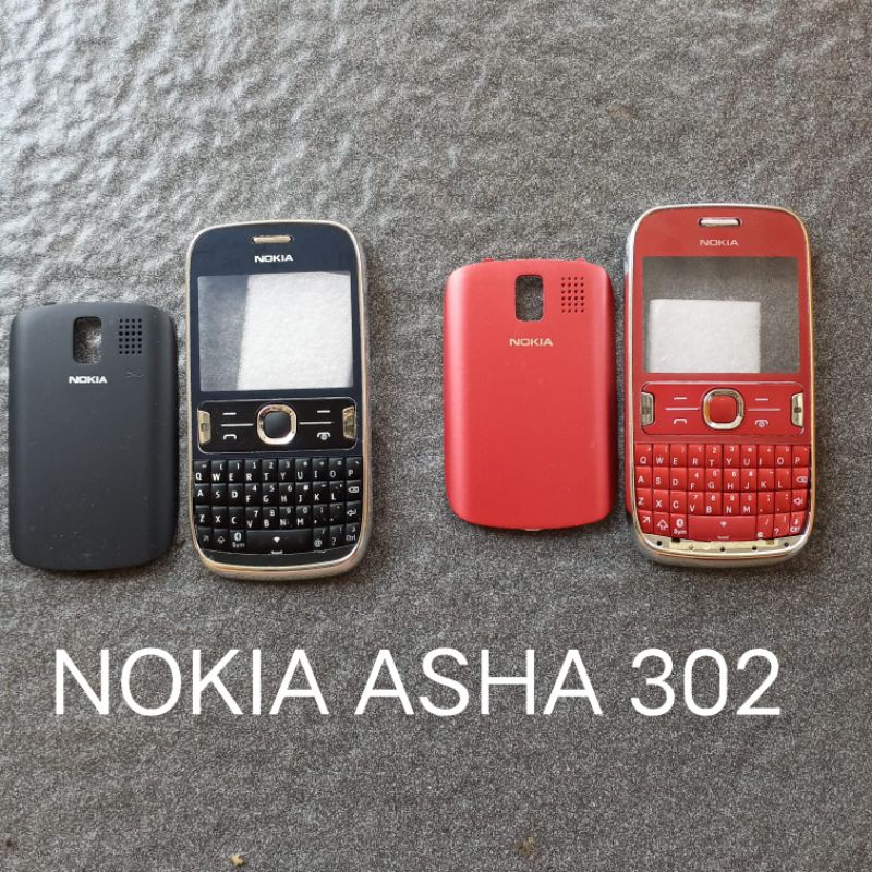 casingg Nokia Asha 302 / 230 / 300 depan belakang housing kesing cover