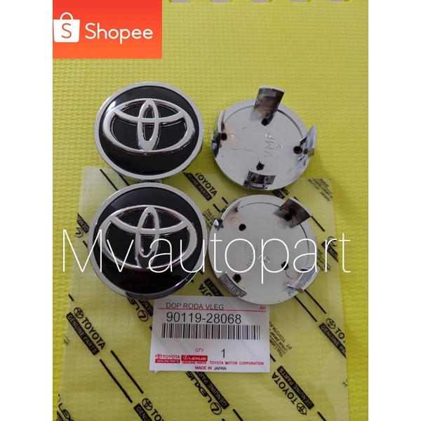 Tutup dop roda velg 1pc Toyota Harrier Ori