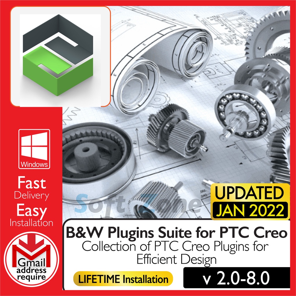 

B&W Plgns St fr PTC Cr 2.0-8.0 - Cllctn f PTC Cr Plgns fr Effcnt Dsgn [WINDOWS x64]