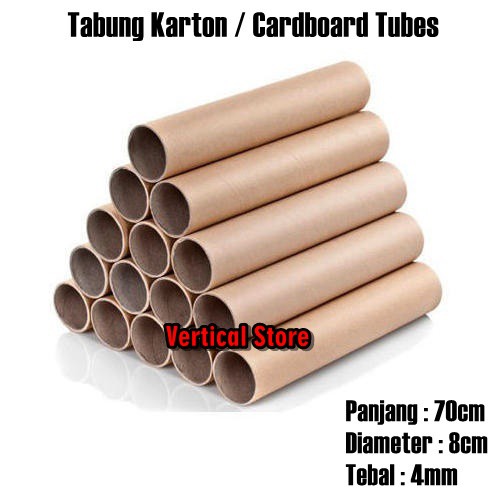 

Kardus Selongsong / Tabung Karton Kardus Poster / Cardboard Tube 70cm