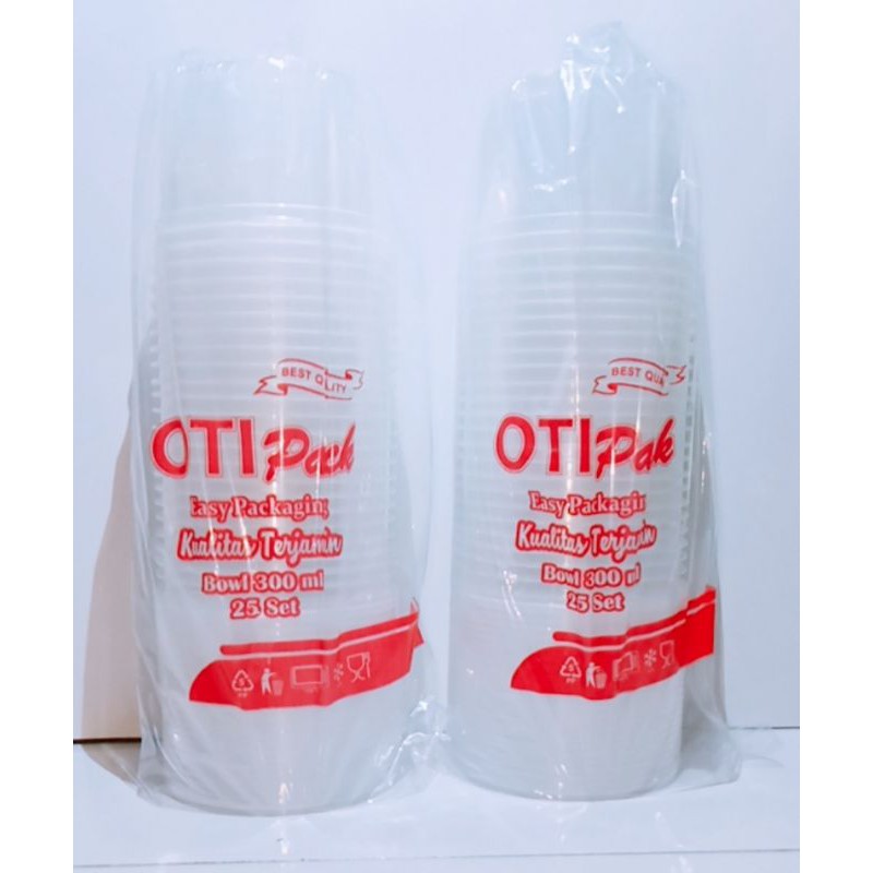 Thinwall mangkok Rata 300 ML OTI Pack