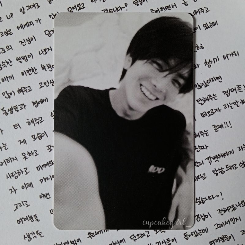 OFFICIAL THE BOYZ YOUNGHOON PHOTOCARD AAA PHOTOBOOK RARE READY INA MURAH PRELOVED KOLEKSI PRIBADI CL