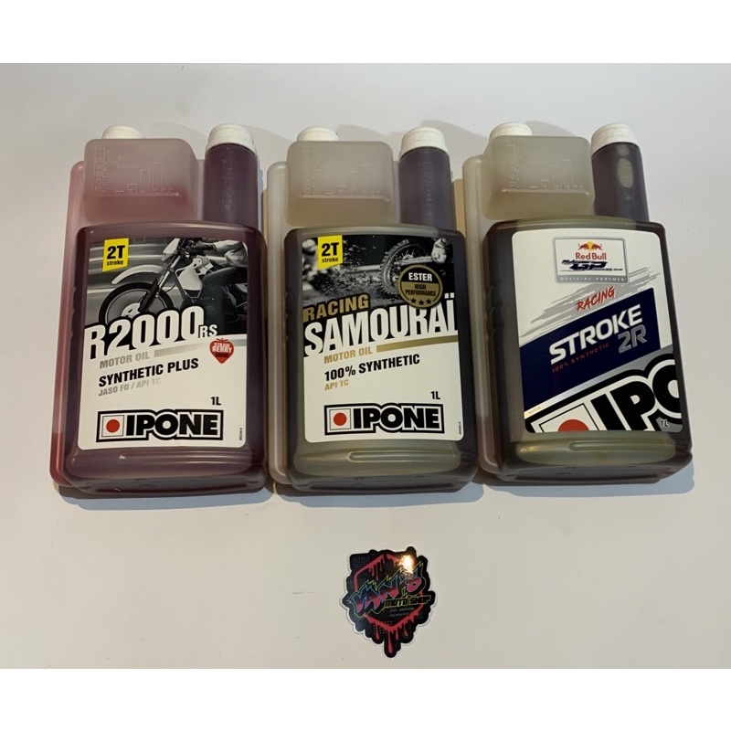 Jual IPONE 2T SAMOURAI R2000 STROKE 2R 1000ml 1 liter | Shopee Indonesia