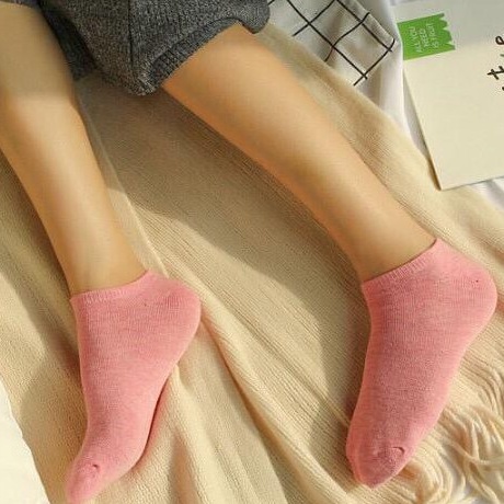 Kaos Kaki Wanita Pendek Ankle IMPORT Kaos Kaki Cewek Ankle PASTEL Kaos Kaki Perempuan Mata Kaki