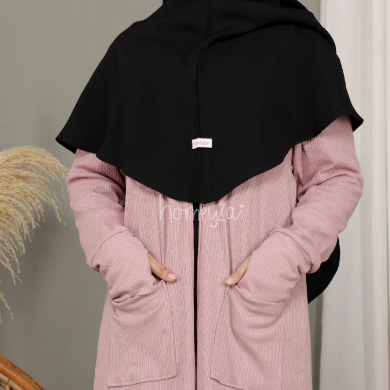 Hazel Cardi Homeyza | Outer Long Cardi Hazel knit Zanuba