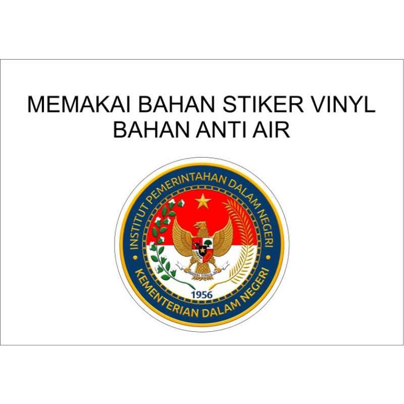 

stiker vinyl kemendag
