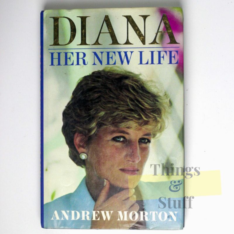 [Buku Langka] Biografi Putri Lady Diana Her New Life Andrew Morton Hard Cover Cetakan 1994