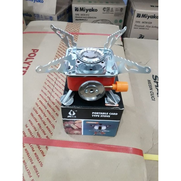 Kompor kemah portable