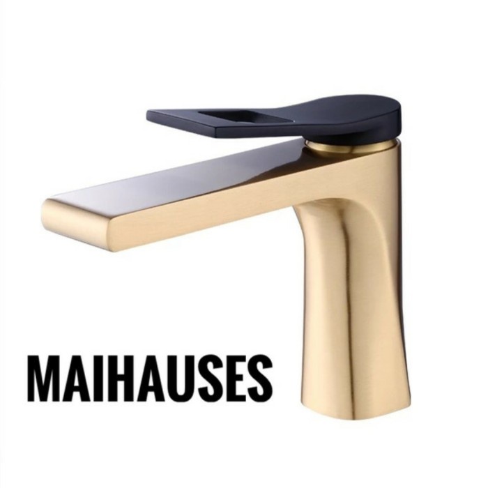 T.Lillie - Kran Wastafel Gold Maihauses / Keran Air Model Toto Emas / Model Toto