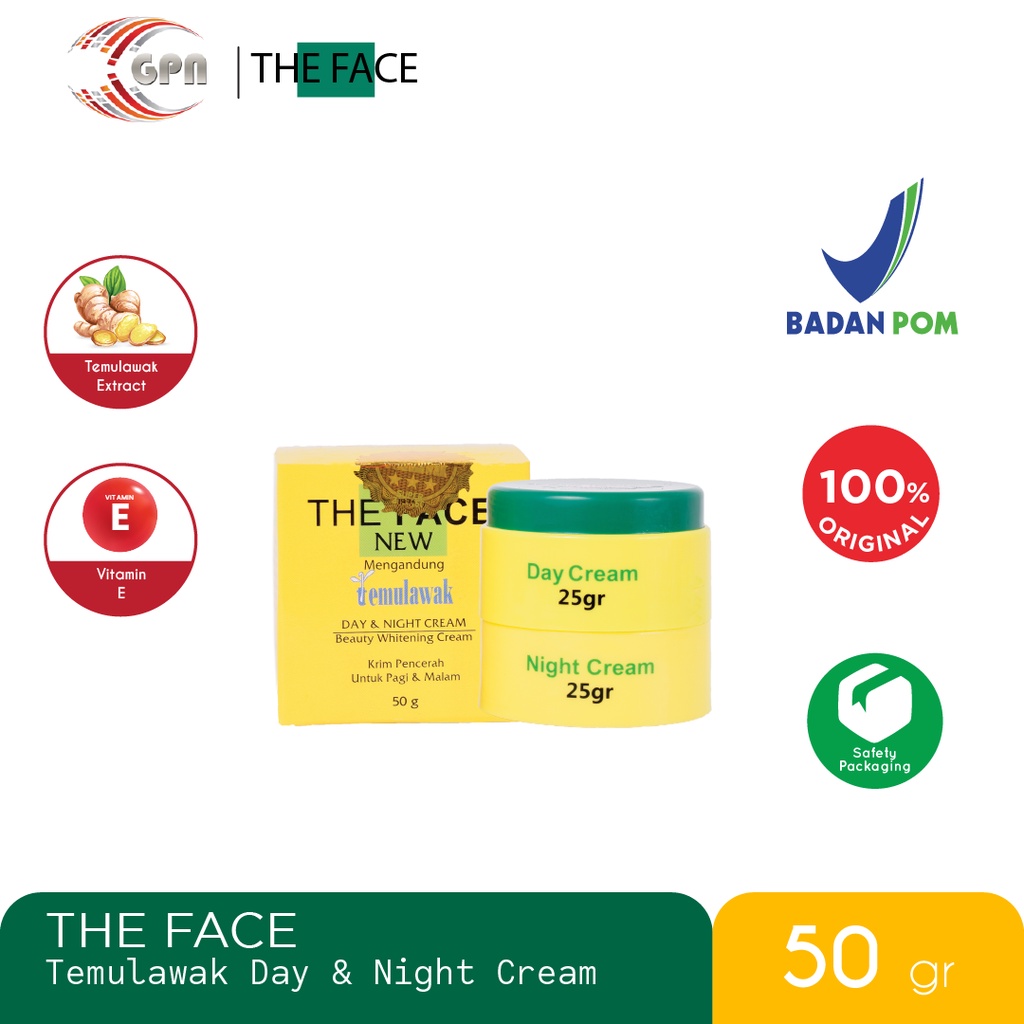 

The Face Temulawak day Cream 25Gr