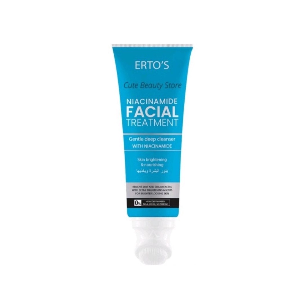 Ertos Facial Treatment New Series Pembersih Wajah Penghilang Jerawat Mencerahkan Wajah