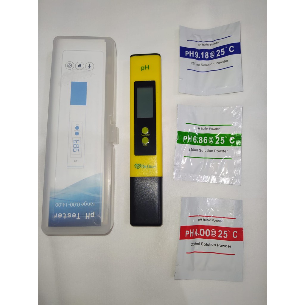 Digital PH Meter merk DR GRAY Alat ukur kadar asam basa atau normal air bisa untuk akuarium