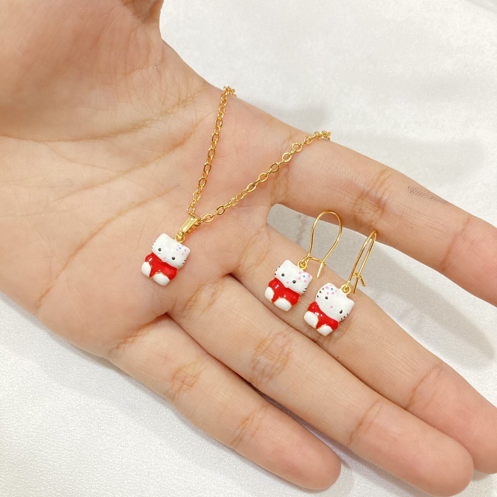 Set Kalung Anak Cat Lapis Emas Aksesoris Perhiasan Anak SPA-15