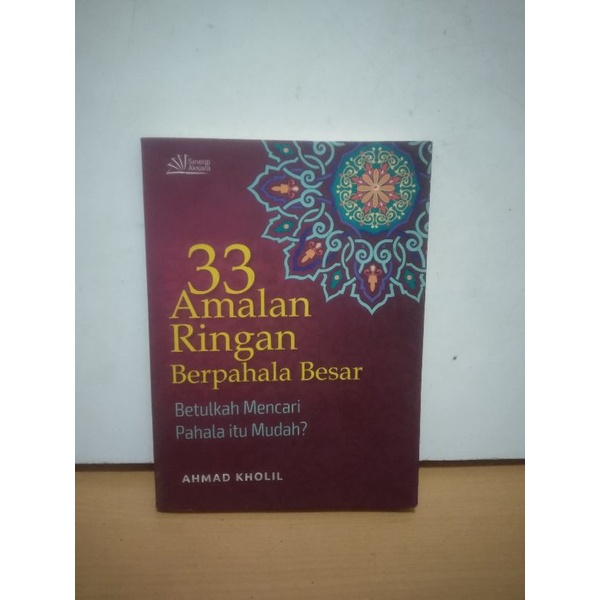 original 33 amalan ringan berpahala besar