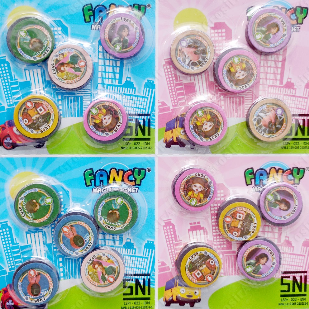 MURAH!!! FANCY MAGIC MAGNET MEMO HOLDER TEMPELAN KULKAS