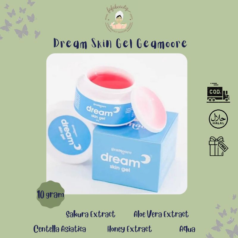 [BPOM] DREAM SKIN GEL / RED JELLY GEAMOORE