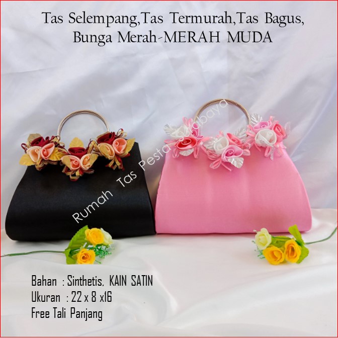 PAKET TAS PESTA WARDAH MODEL CLUTH DANSELEMPANG , 2 TAS ONGKIR TAS TERLARIS