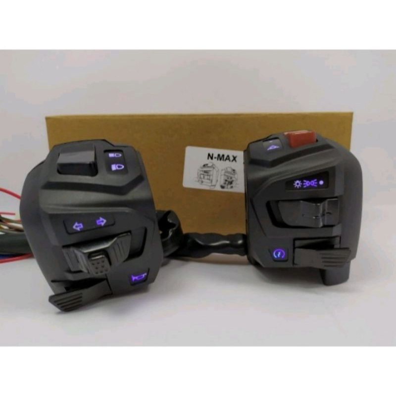 SKLAR SET NMAX YAMAHA MODEL SKLAR PULSAR LED YAMAHA NMAX
