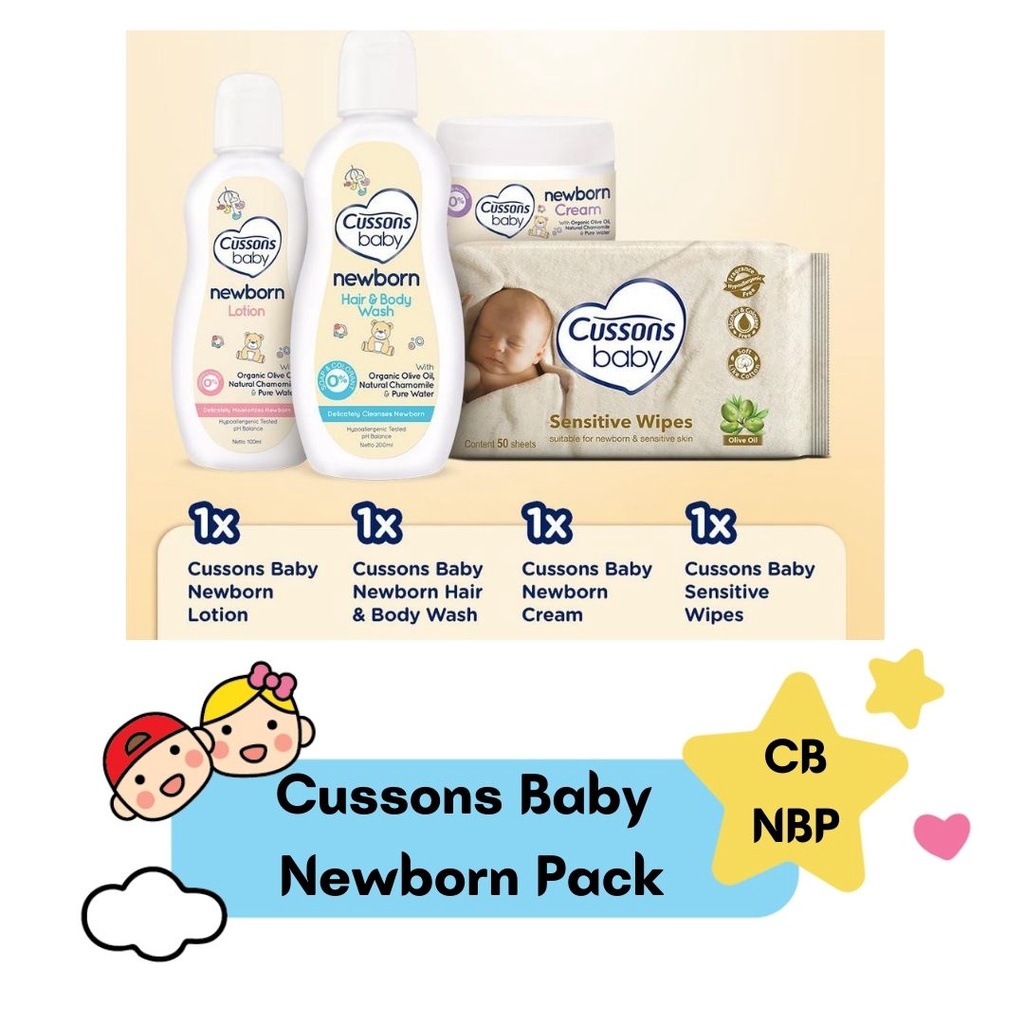 Cussons Baby Newborn Pack / Gift Pack / Cusson Kado Bayi Hampers-2
