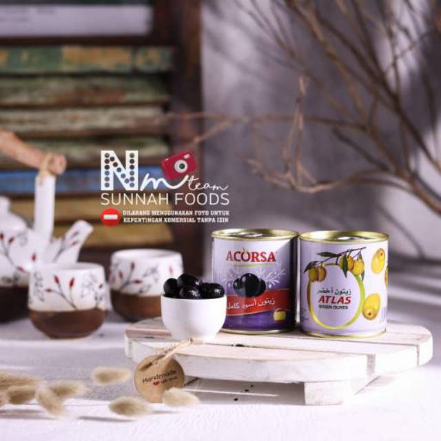 

Buah Zaitun Kalengan 100gr