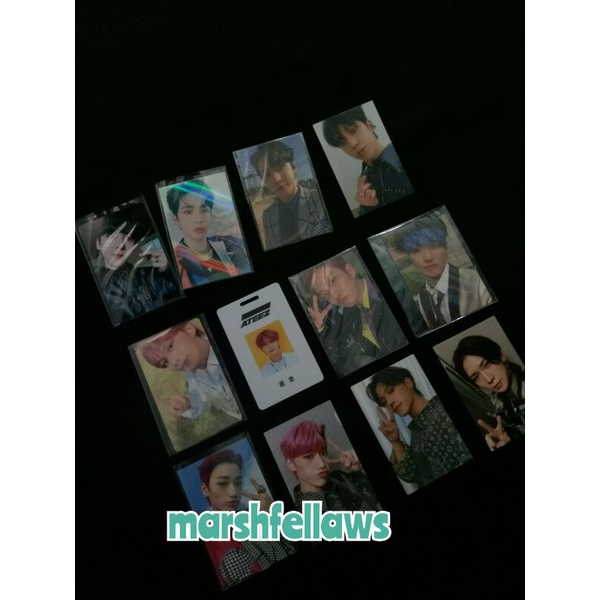 ATEEZ Photocard Murah Reguler / POB Fever Part 1 / Part 2 ktown makestar mmt