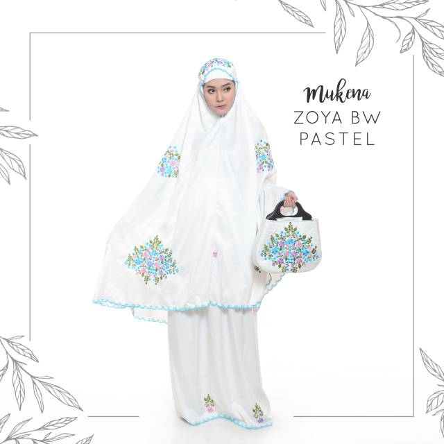Mukena zoya pastel