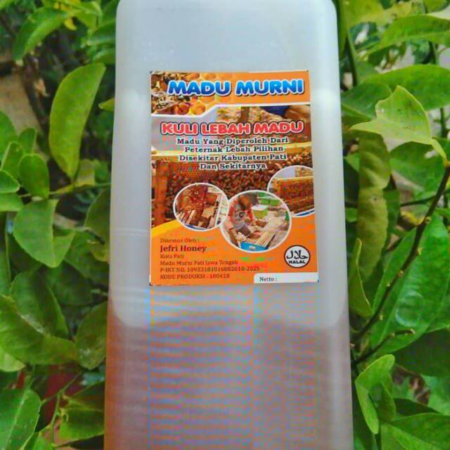 

Madu randu murni tanpa proses pemanasan dari nektar bunga randu