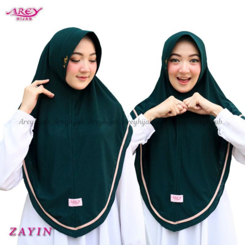 Jilbab Khimar Bergo Simple Zayyin Ori Arey Hijab