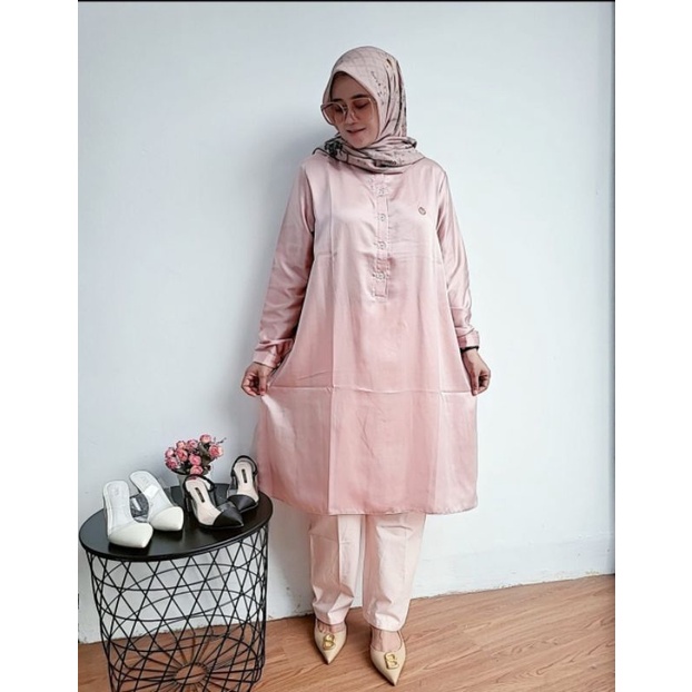 MINNA TUNIK GEGGO.TUNIK GEGGO TERBARU.ATASAN GEGGO TERBARU.EDISI LEBARAN