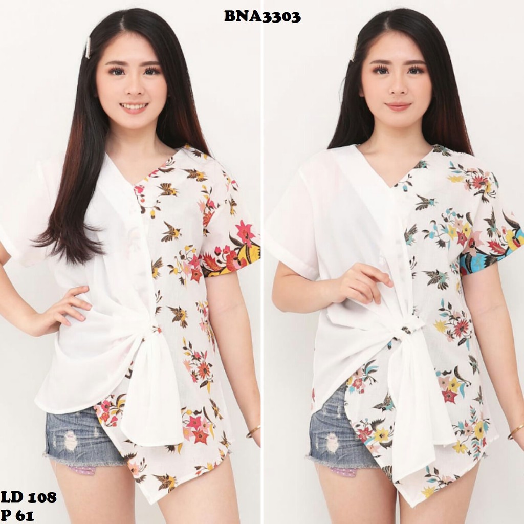 Batik Wanita VANI BNA3303 Shopee Indonesia Batik Wanita VANI BNA3303 Shopee Indonesia