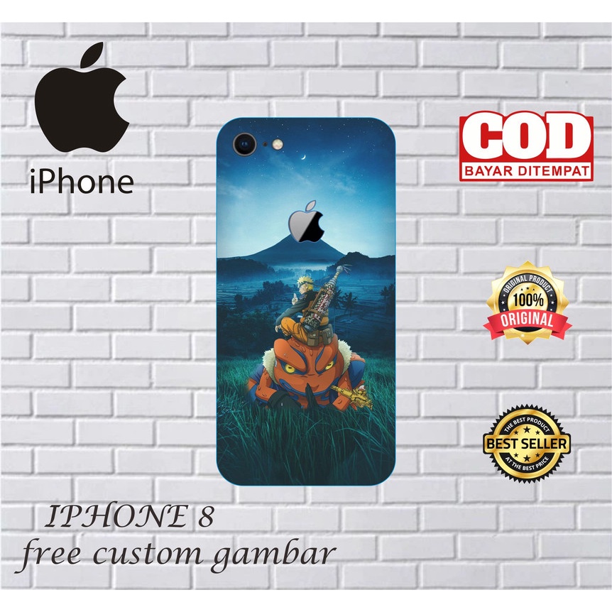 GARSKIN /STICKER HANDPHONE IPHONE 8 CUSTOM