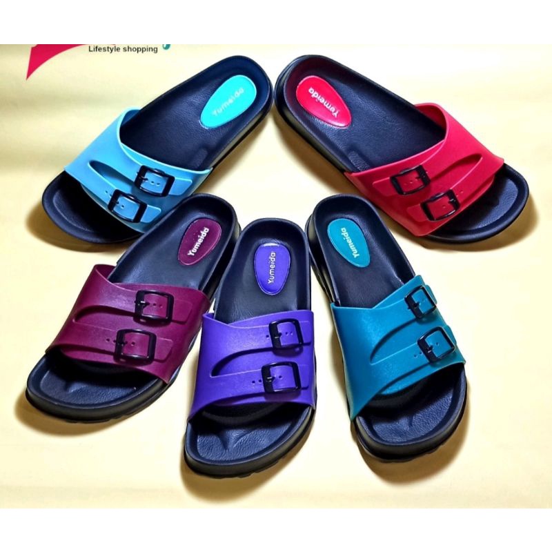 Sandal Slop Wanita Yumeida 20083 size 36-41 Ready Stok