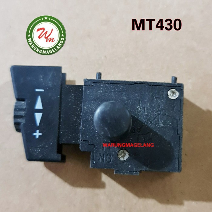 Saklar Switch for Mesin gergaji triplek MT 430 jigsaw Maktec Mt430