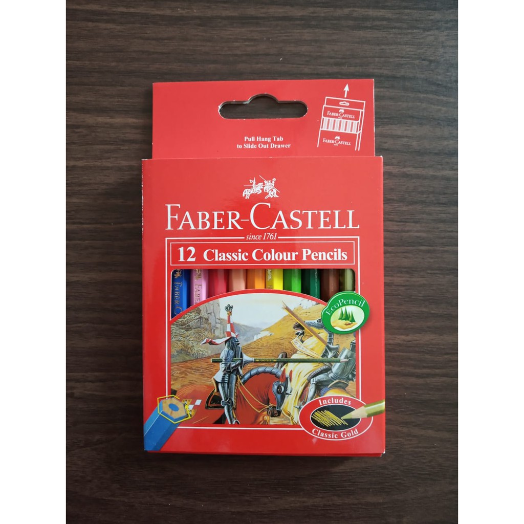 

Pensil Warna Faber Castell Classic 12S