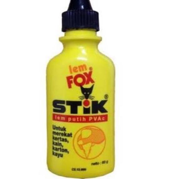 

Miliki - LEM PUTIH PVAC FOX STIK STICK STIC STIX ,.
