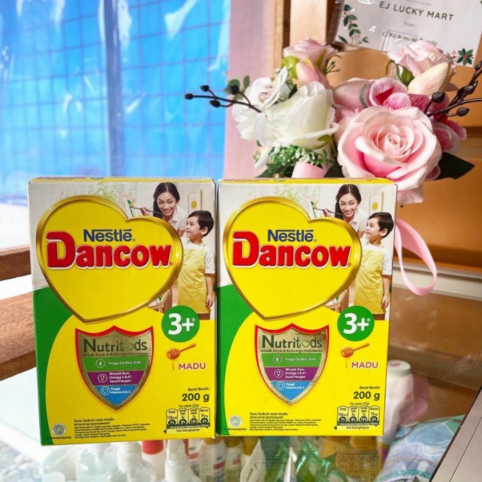 

susu dancow 3 200 gram