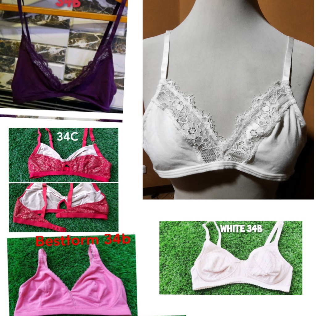 bra 32a 36b 40a  34c 34b 32b  tanpa kawat tanpa busa