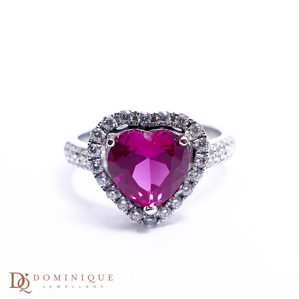 

Dominique Jewellery-Cincin Colour Stone 75% SNI DQC 1541