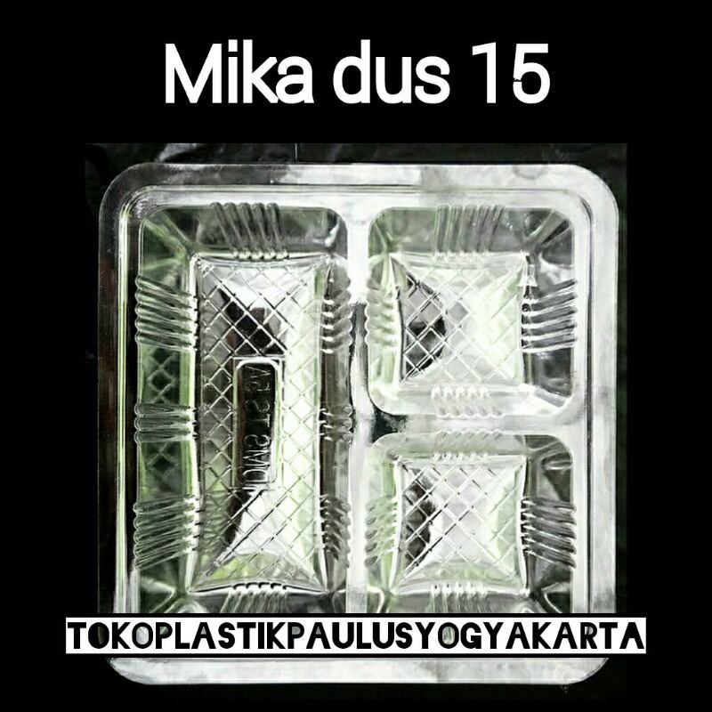 

Mika dus nasi 15x15 isi 100 lembar