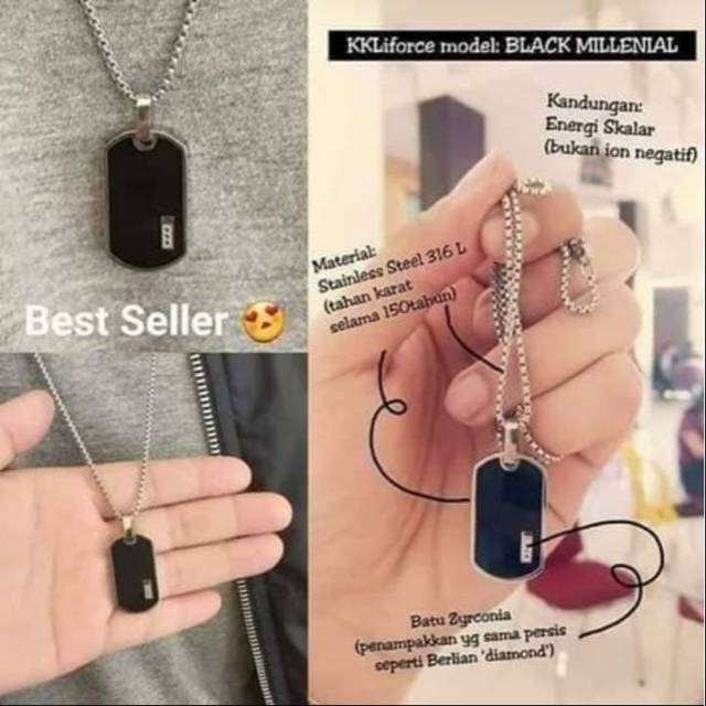 KK liforce kalung kesehatan anti radiasi