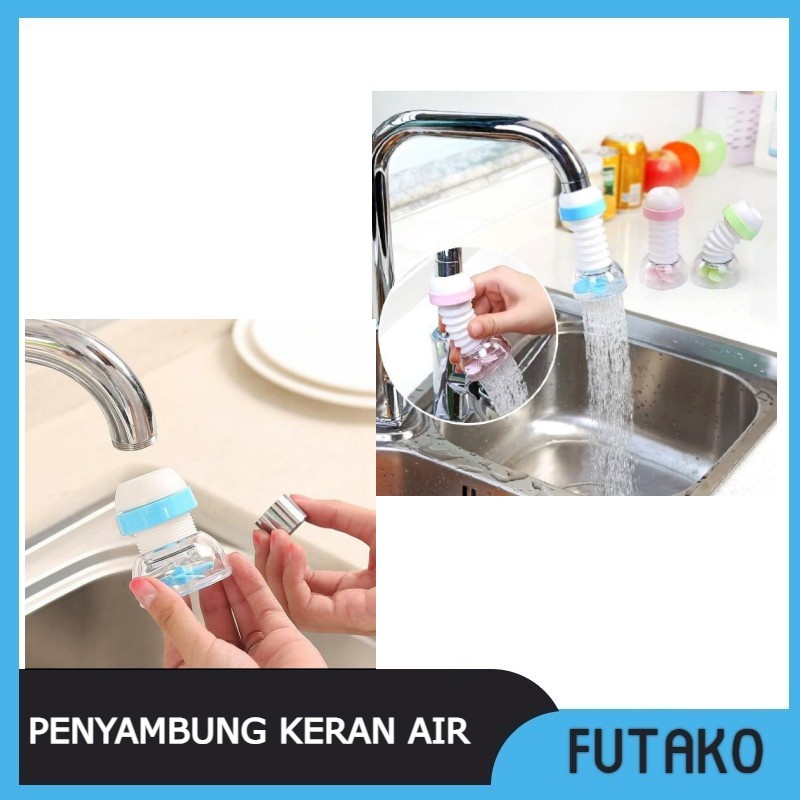 FUTAKO Sambungan Kran Air / Penyambung Keran Air Random