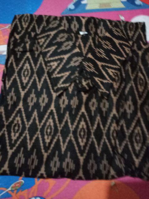 Size M L Xl Xxl Xxxl Bswart Batik Hrb026 Kenongo Hem Pendek Padi Pekalongan M L Xl Batik Pria Murah