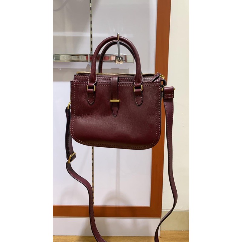 Fossil Ryder Mini Satchel Fig